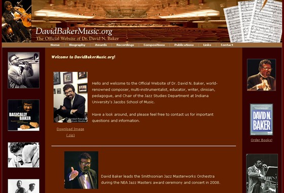 Websites: DavidBakerMusic.org