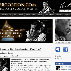 Websites: DexterGordon.com